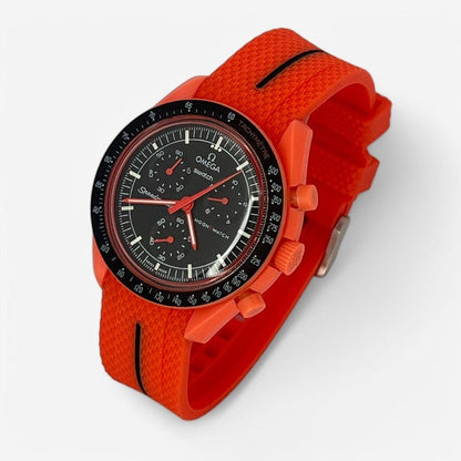 Bracelet MoonSwatch en Caoutchouc Premium une bande