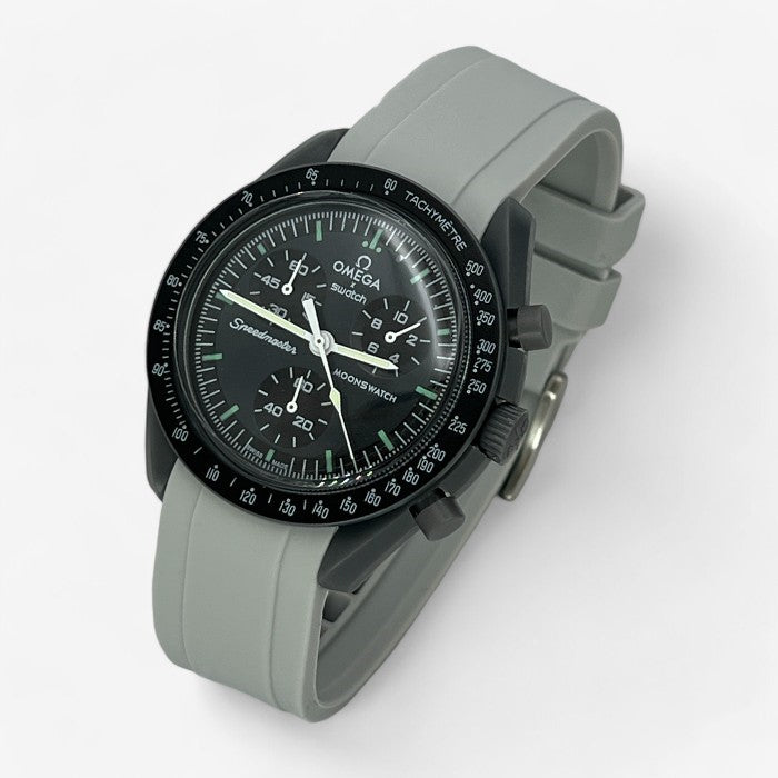 Bracelet MoonSwatch en Caoutchouc Premium Uni