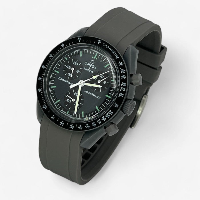 Bracelet MoonSwatch en Caoutchouc Premium Uni