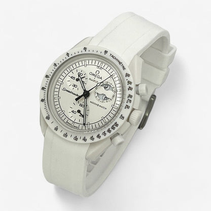 Bracelet MoonSwatch en Caoutchouc Premium Uni