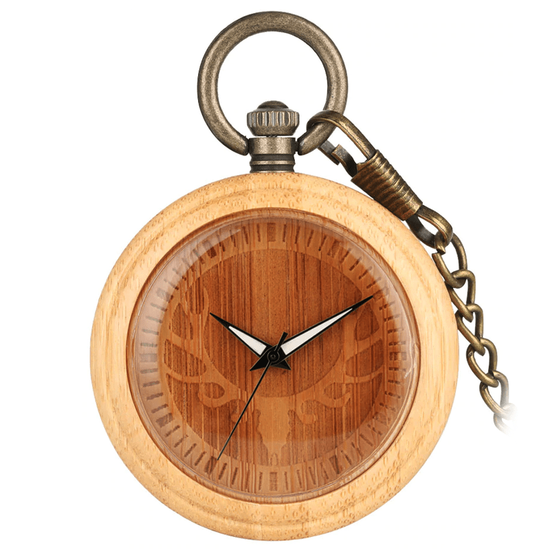 Montre À Gousset Homme Tête De Cerf
