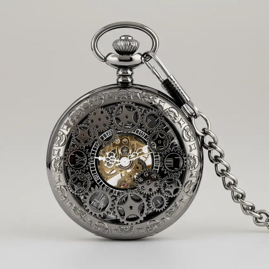 Montre à Gousset Mécanique Steampunk Maison Horloger