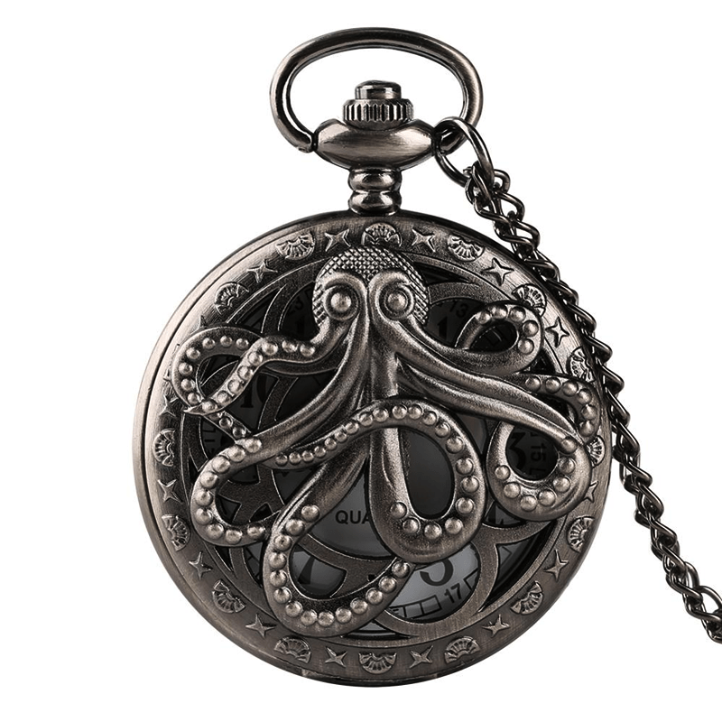 montre à gousset Pieuvre  