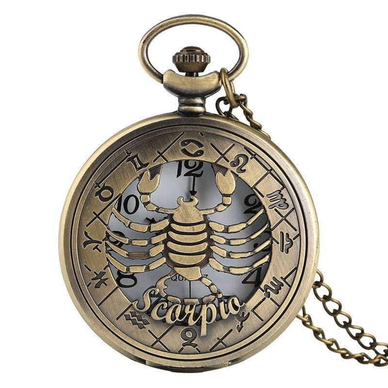 Montre À Gousset Scorpion