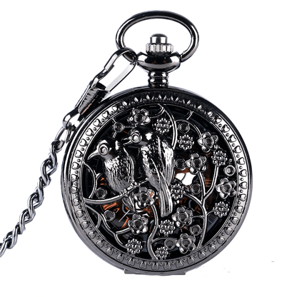 montre à gousset squelette 