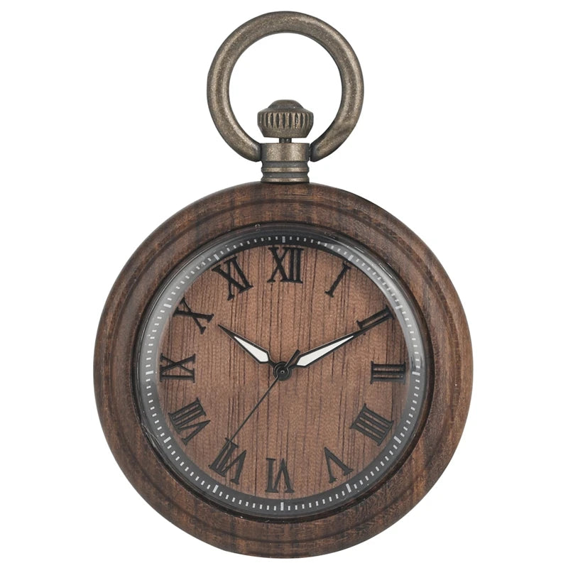 Montre à Gousset bois 