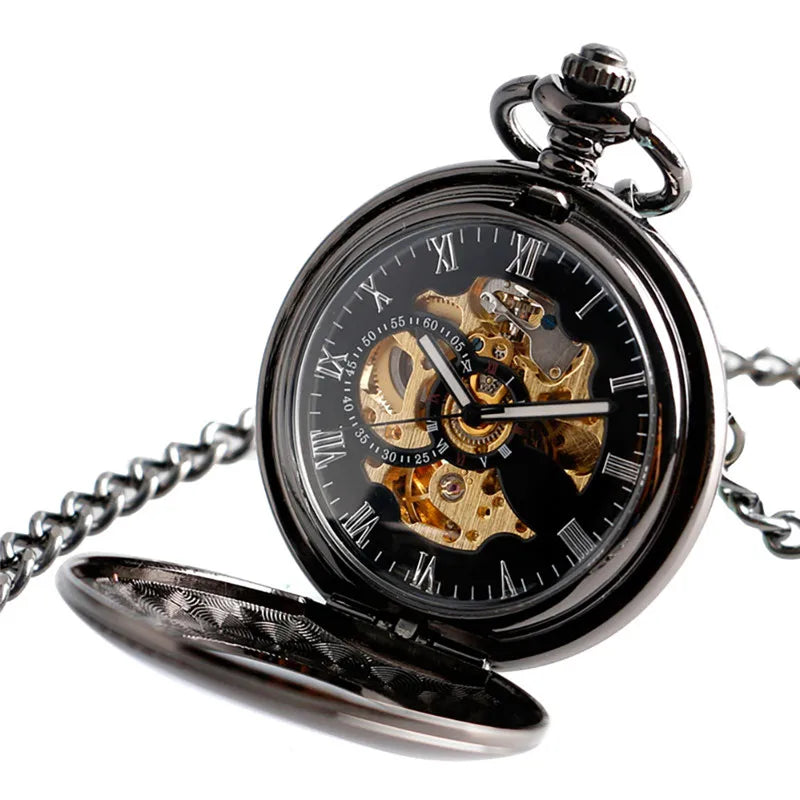Montre à Gousset Nocturne Noire-Maison Horloger