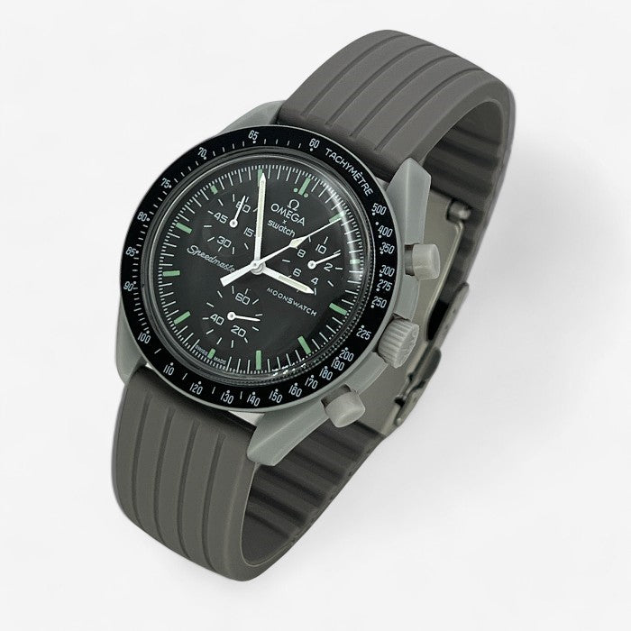 Bracelet MoonSwatch en Caoutchouc Nervuré