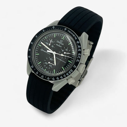 Bracelet MoonSwatch en Caoutchouc Nervuré