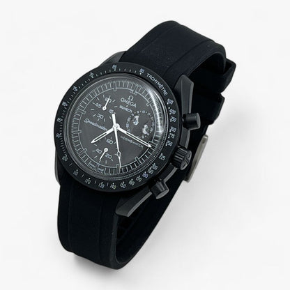 Bracelet Moonswatch Mission to the Moonphase New Moon