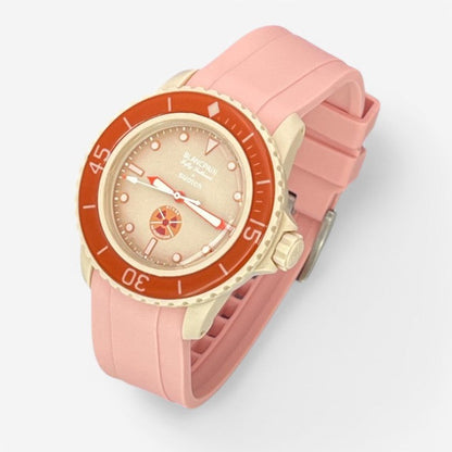 Bracelet Blancpain x Swatch en Caoutchouc Uni