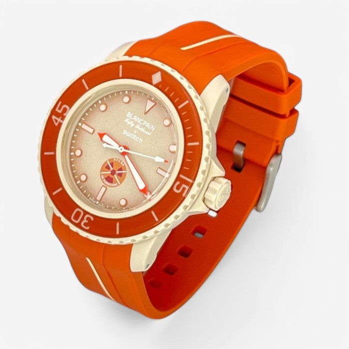 Bracelet Blancpain x Swatch en Caoutchouc 1 bande