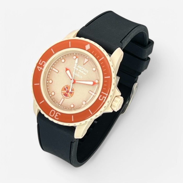 Bracelet Blancpain x Swatch en Caoutchouc 2 couleurs