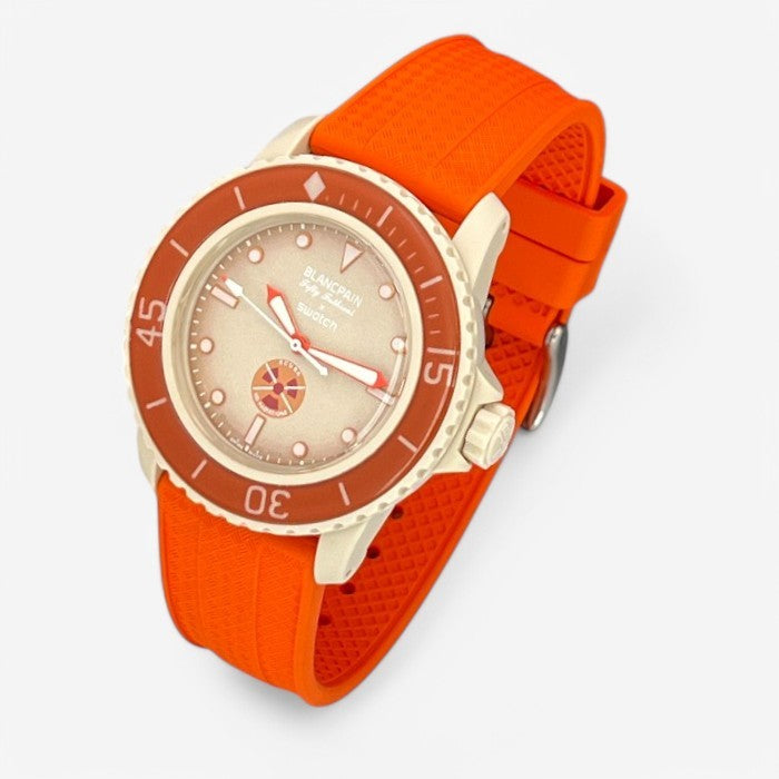 Bracelet Blancpain x Swatch en Caoutchouc 1
