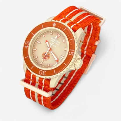 Bracelet Blancpain x Swatch Nato