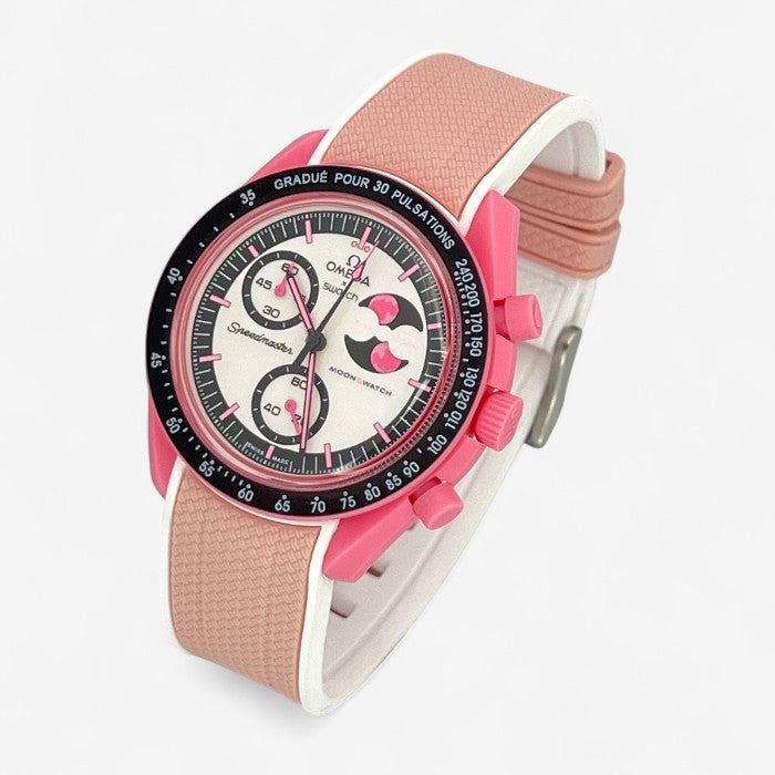 Bracelet MoonSwatch en Caoutchouc Premium 2 Couleurs