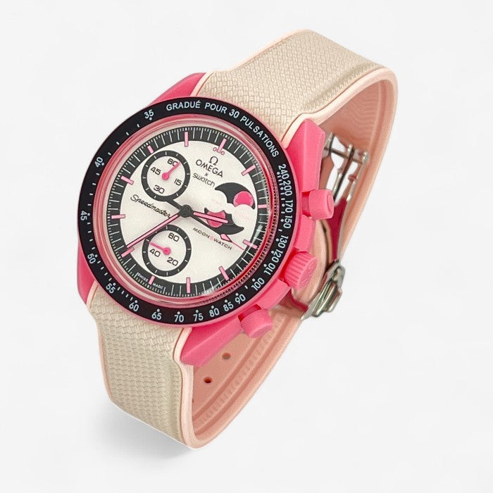 Bracelet MoonSwatch Premium en Caoutchouc à Clips