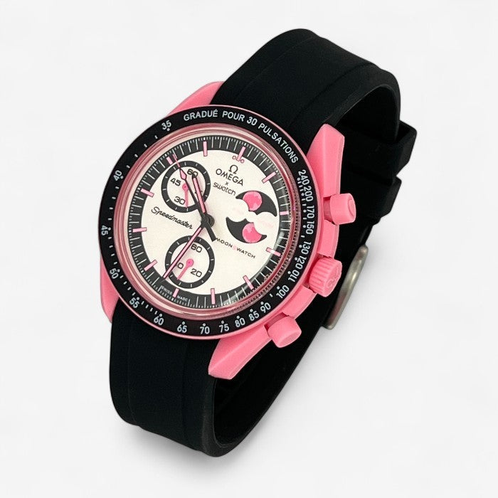 Bracelet MoonSwatch en Caoutchouc Premium Uni