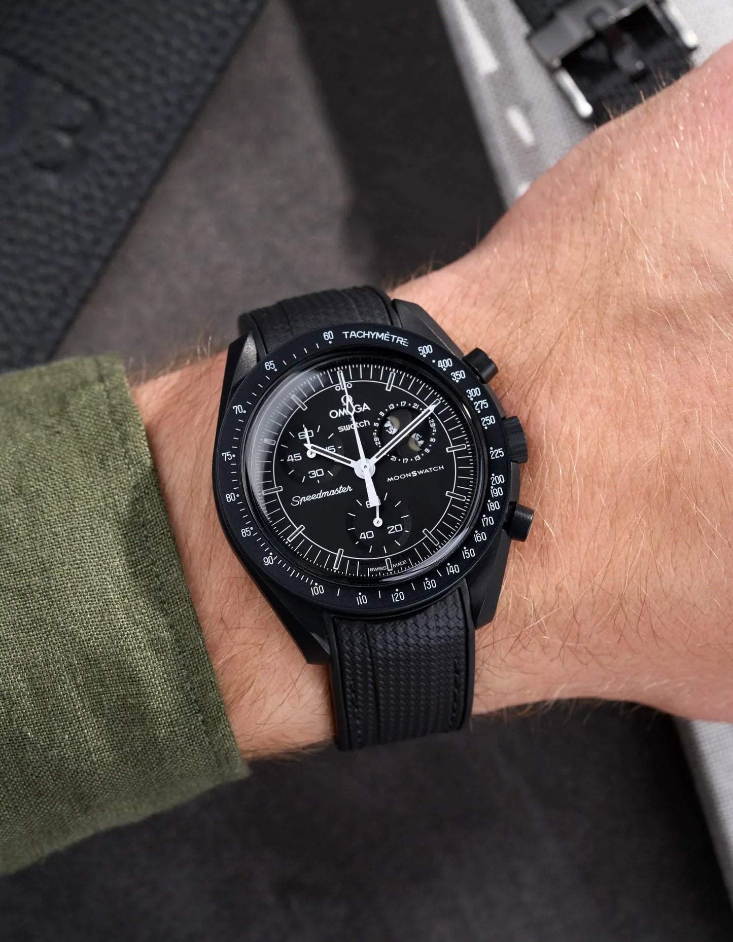 BRACELET MOONSWATCH - MISSION TO MOONPHASE
